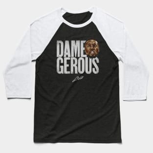 Damian Lillard Milwaukee Dame-gerous Baseball T-Shirt